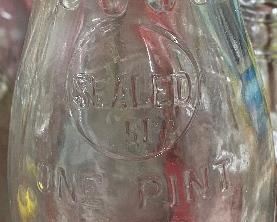 Old Mendenhall Brothers Dairy High Point, N.C. Milk Bottle