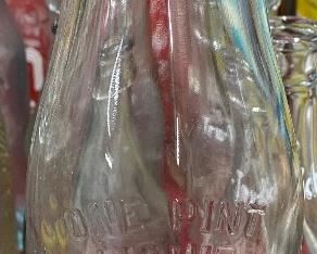 Old T.P. Kimery Dairy High Point, N.C. Milk Bottle