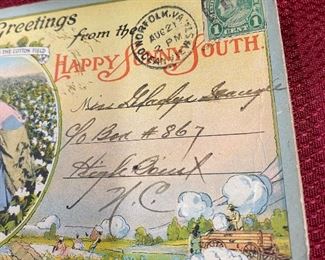 Americana Post Card Booklet