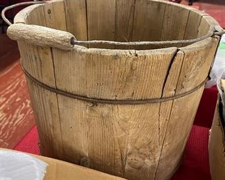 Old Wooden Bucket