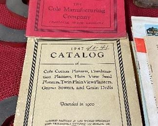 Cole Farm Catalogs