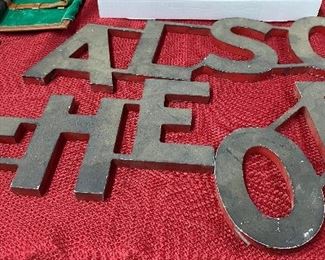 Metal Letters