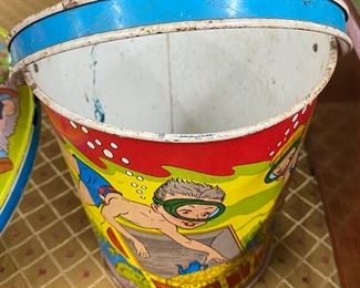 Tin Litho Sand Pail