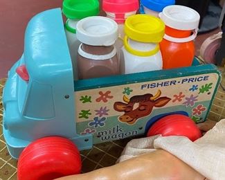 Fisher Price Milk Wagon