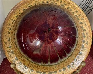 Ray Pottery Oxblood Bowl