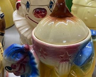 Clown Cookie Jars