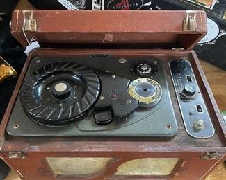 Old Silvertone Wire Recorder