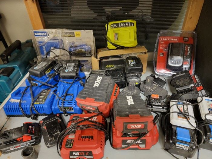 Battery and chargers