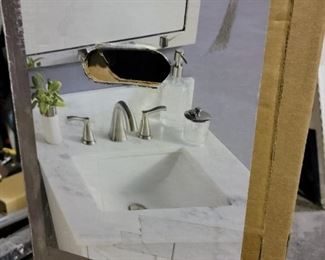 Allen and Roth Carrera Marble Vanity Top