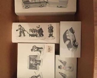 Department 56 Snow Village and Heritage Collection items