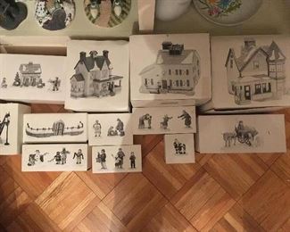 Department 56 Snow Village and Heritage Collection items