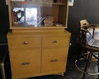 Dining room hutch.