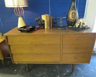 Harmony House walnut dresser.