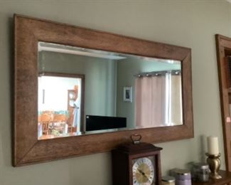 Antique oak mirror …presale $60