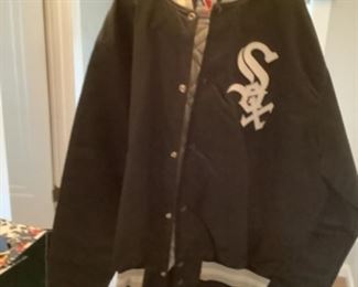 Vintage white Sox jacket