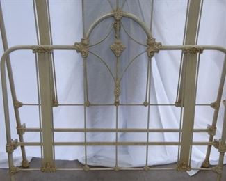 VIEW 3 VINTAGE WROUGHT IRON BED