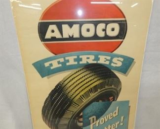 OLD STOCK AMOCO 27X43 STORE AD