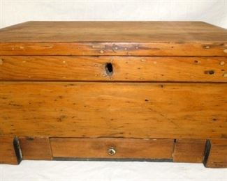 EARLY STAGE COUCH TRUNK W/ DRAWER
