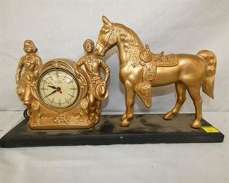 OXFORD HORSE PARLOR CLOCK
