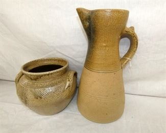13IN STUEMFLE PITCHER, 7IN BOWL