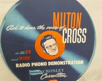 MILTON CROSS RADIO EASLE BACK