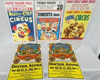 COLLECTION CIRCUS POSTERS