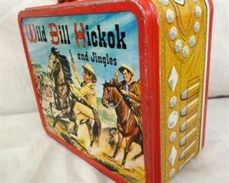 VIEW 5 1955 WILD BILL HICKOK LUNCHBOX