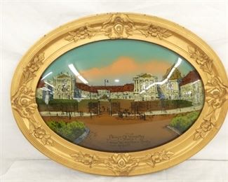 BUBBLE FRAME W/ REVERSE PAINTING