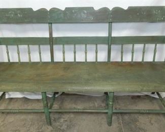 5 1/2FT. PAINTED PORCH BENCH