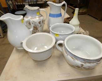 SEVERAL PIECES EARLY IRONSTONE 
