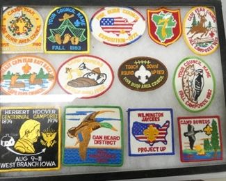 COLLECTION EARLY SCOUT PATCHES