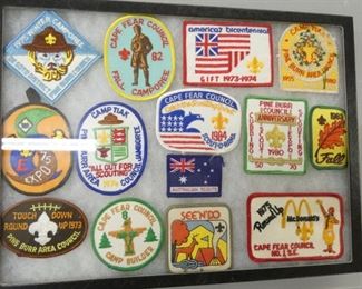 2- COLLECTION EARLY SCOUT PATCHES 