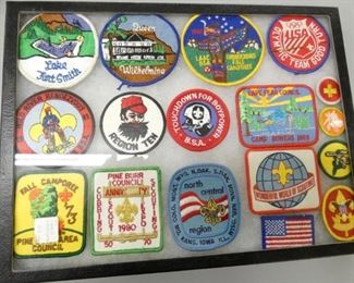 COLLECTION EARLY SCOUT PATCHES