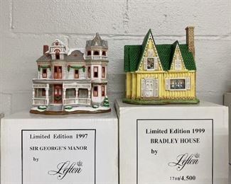 Lefton Colonial Village Houses - 24 New in Box - 30+ without boxes