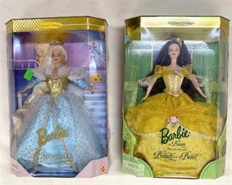 Disney Princess Barbie Collection - more not pictured.