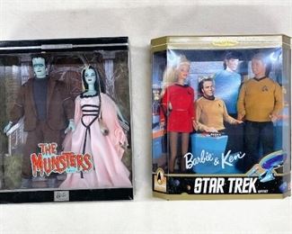 Ken & Barbie Gift Sets - The Munsters & Star Trek