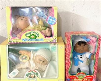 Cabbage Patch Kids - new in box - collection