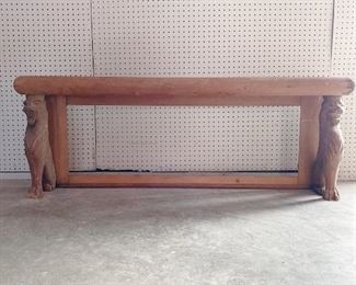 Antique Buffet Mirror Insert - salvage
