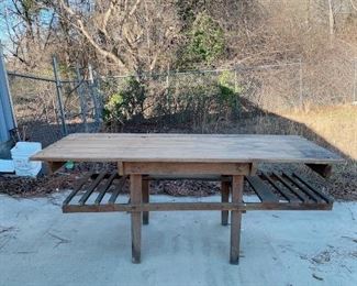 Extra Large Wooden Table