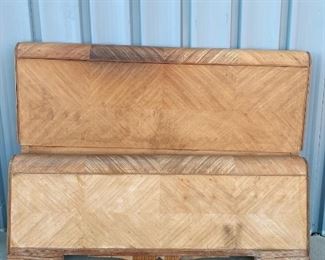 Antique Bed (headboard & footboard)