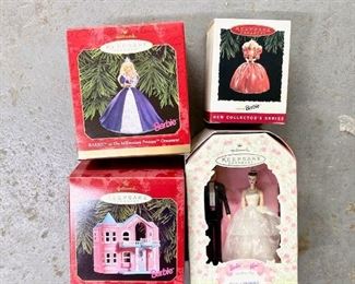 Over 400 Hallmark Ornaments - Barbie Dream House