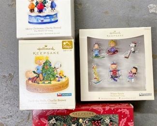 Over 400 Hallmark Ornaments - Peanuts