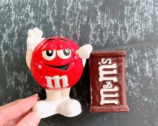 Red M&M and M&M Bar alt & Pepper - Over 180 salt and pepper shakers