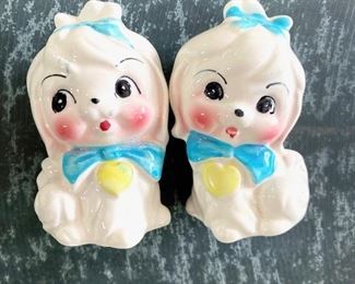 Lefton Mr Toodles Maltese Salt & Pepper - Over 180 salt and pepper shakers