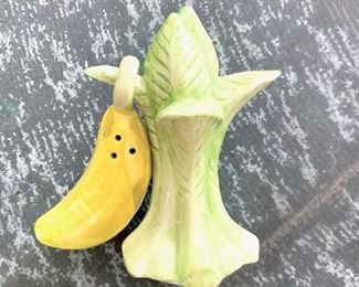 Banana Tree & Banana Salt And Pepper - Over 180 salt and pepper shakers