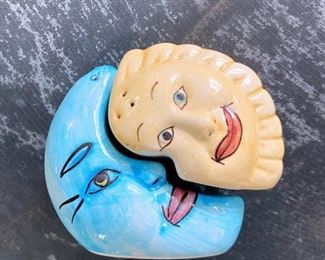 Crescent Moon and Sun Salt & Pepper - Over 180 salt and pepper shakers