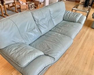Leather sofa Made in Italy
