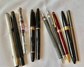 Fountain pen collection
