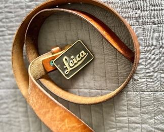 Leica belt and belt buckle 
