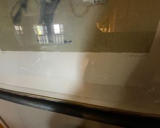 Robert Heindel Numbered Print - professionally framed